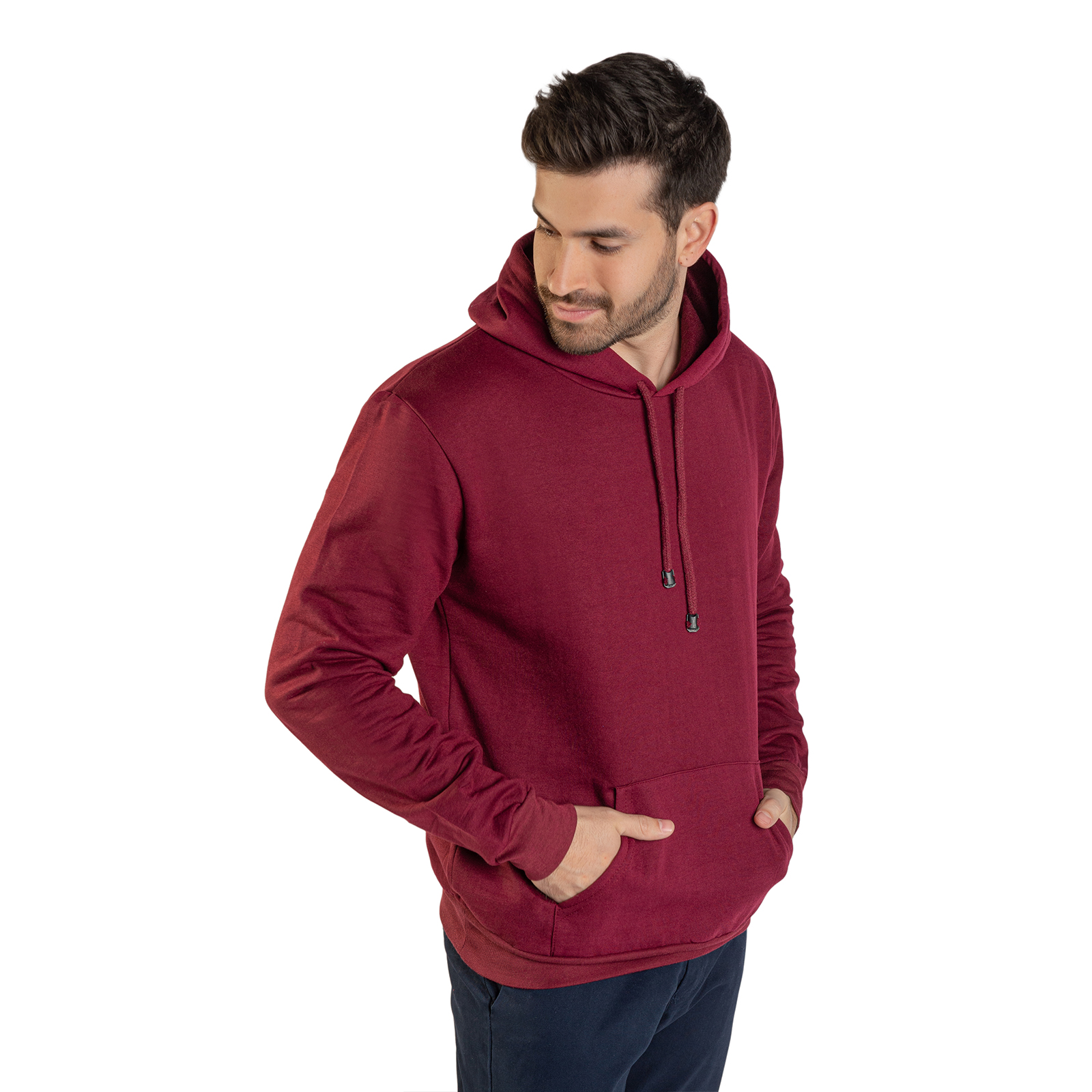 Sudadera Stretch Para Hombre Con Capucha Chili Beans Hoodie Basico.