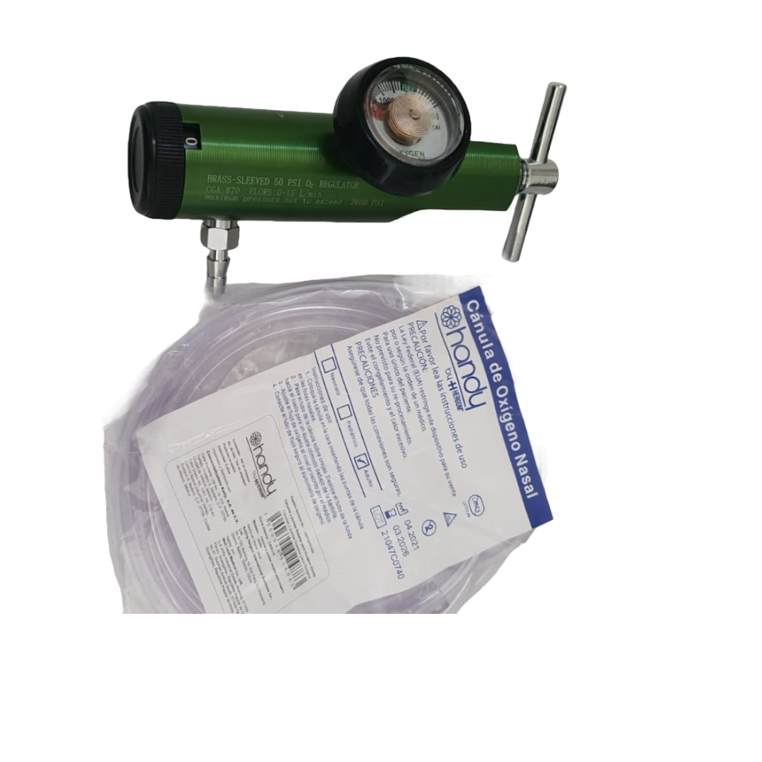 Tanque De Oxígeno 425 litros con accesorios, Handy