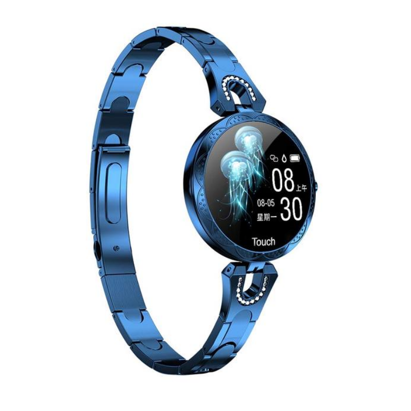 Smartwatch Ak15 Reloj Inteligent Dama Delux Metalico Magnetico