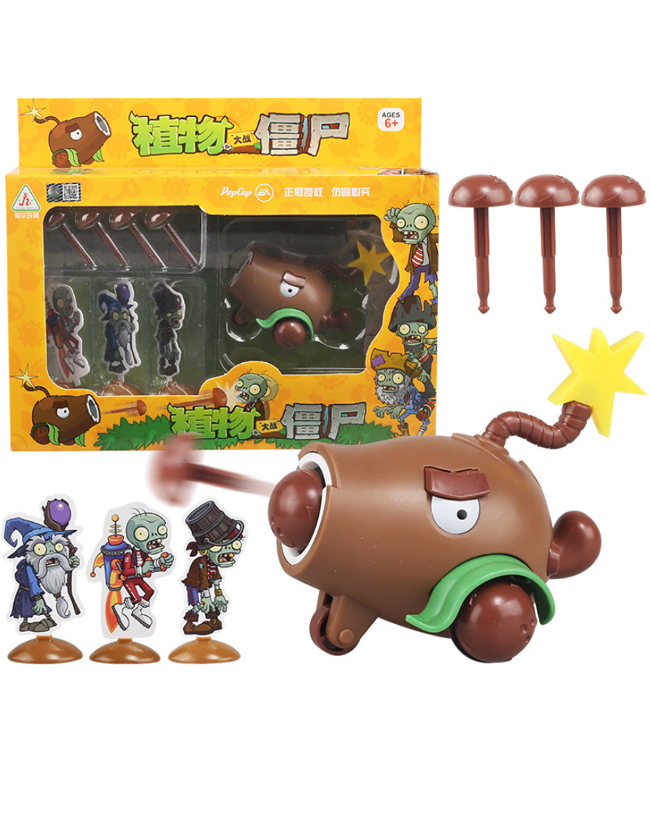 Juguete Figura Plantas Vs Zombies Planta Cañon Coco