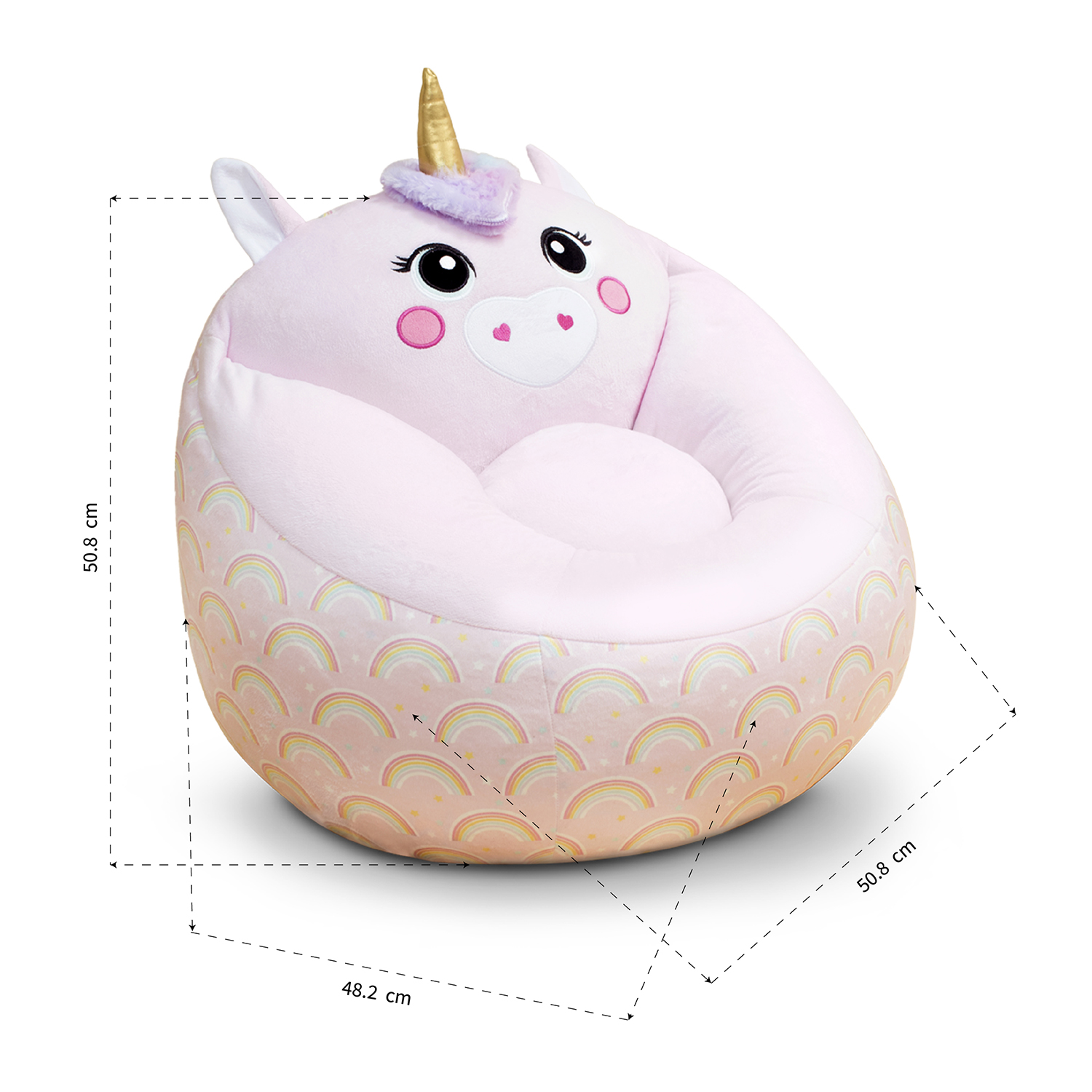 Sillón Infantil Puff Unicornio