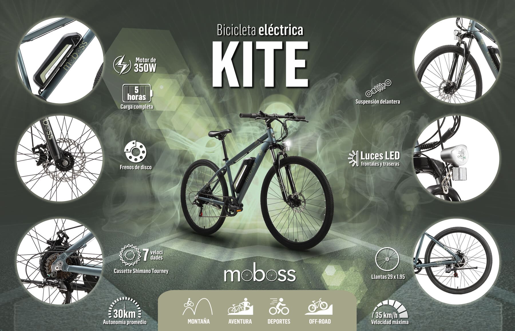 Xiaomi bici electrica discount montaña