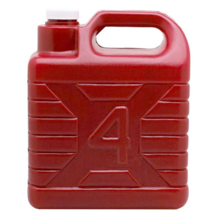 Garrafones de Bidón MXBMI-004-3 4 Pzas 4L Diámetro 4cm Polietileno Tapa de Rosca Vino, FuelMini