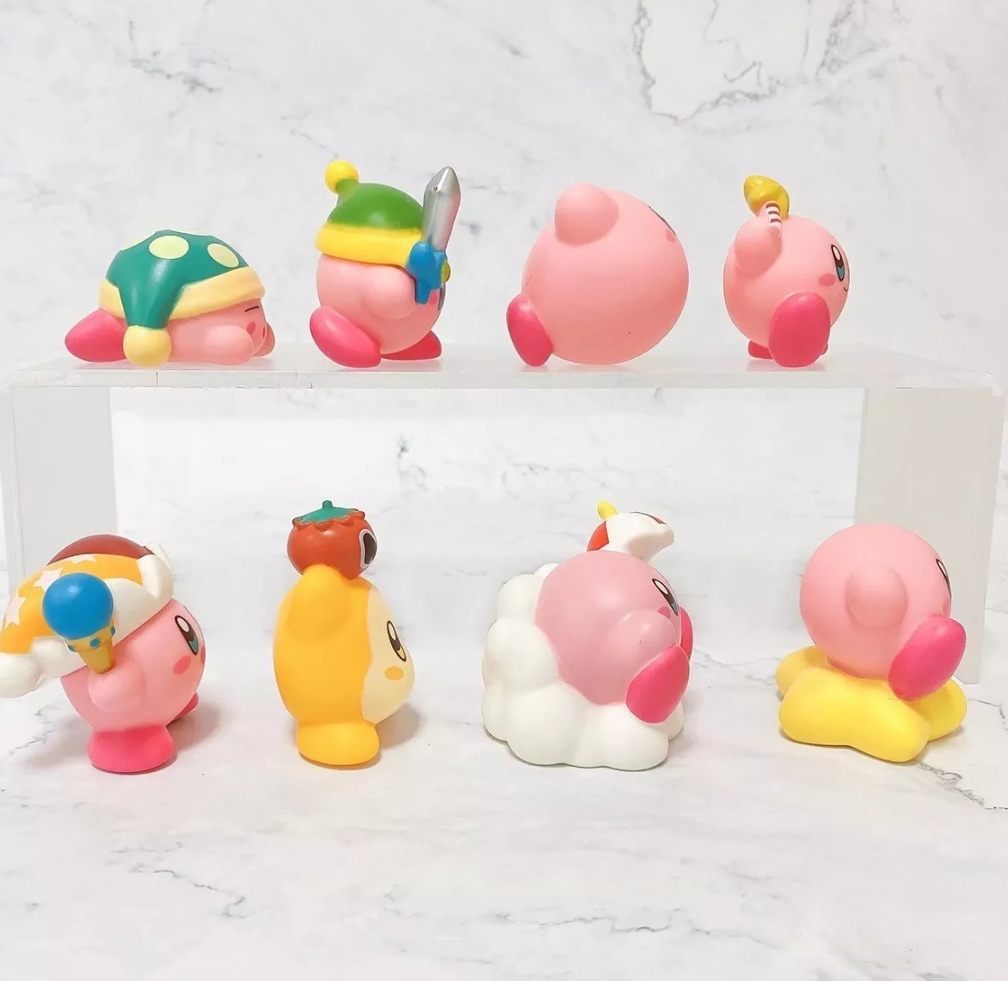 8 Figuras De Juguete Kirby The Amazing Mirror Coleccionables