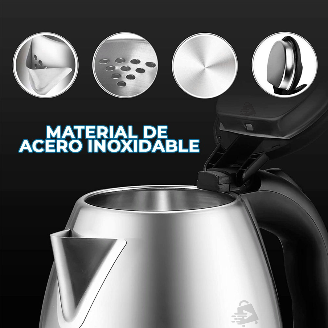 Jarra Tetera Cafetera Eléctrica 2L Calienta Agua Rapido