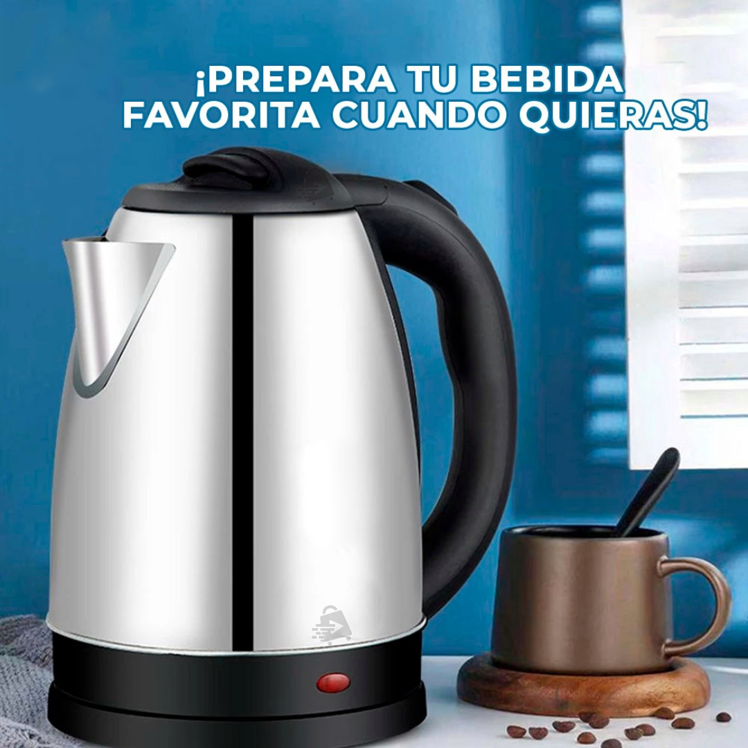 Jarra Tetera Cafetera Eléctrica 2L Calienta Agua Rapido