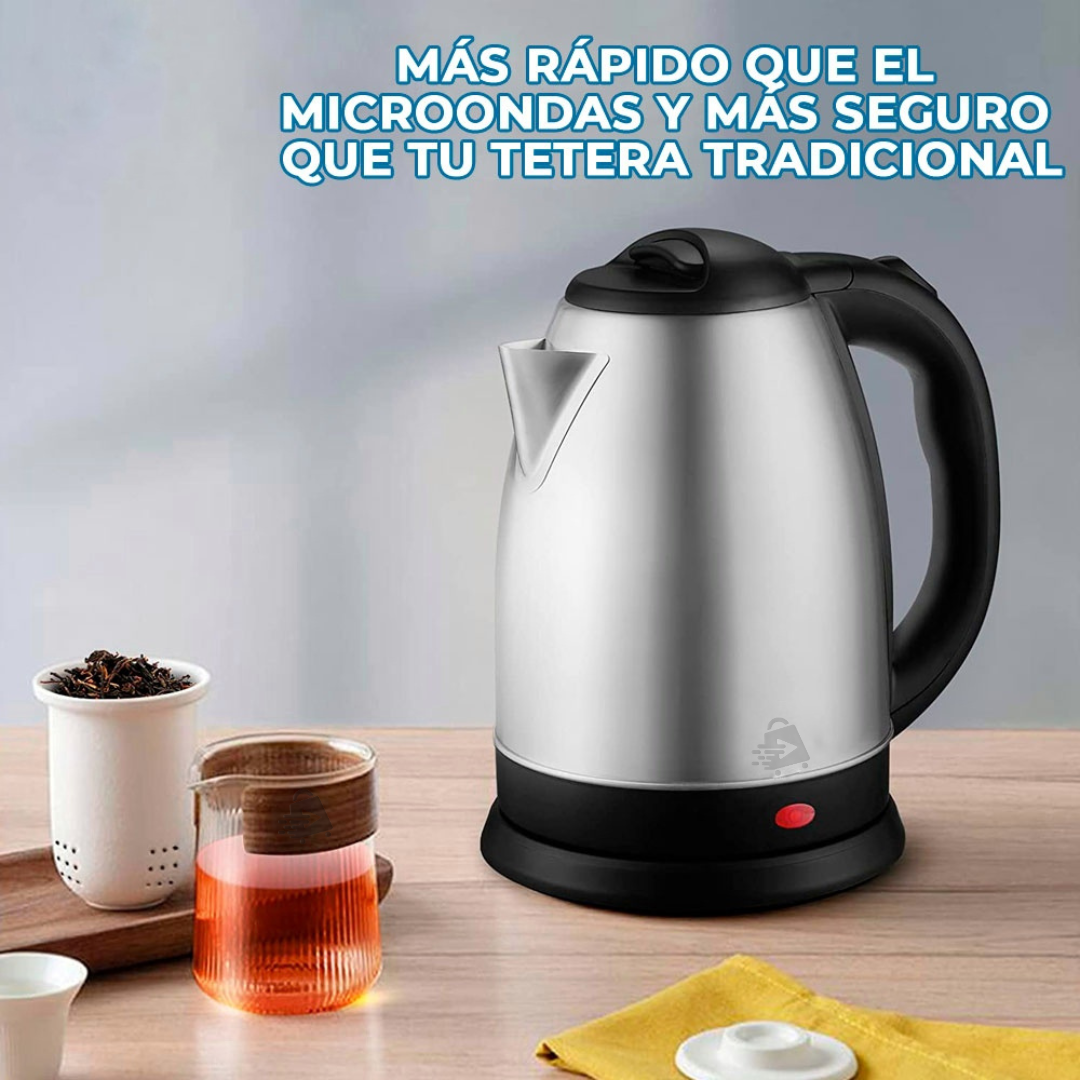Jarra Tetera Cafetera Eléctrica 2L Calienta Agua Rapido