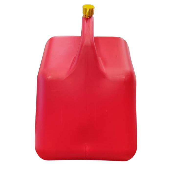 Envases Industriales MXPTF-006-4 10 Pzas 20L Diámetro 5cm Polietileno Tapa de Rosca Protección contra niños Rojo, FuelUltra