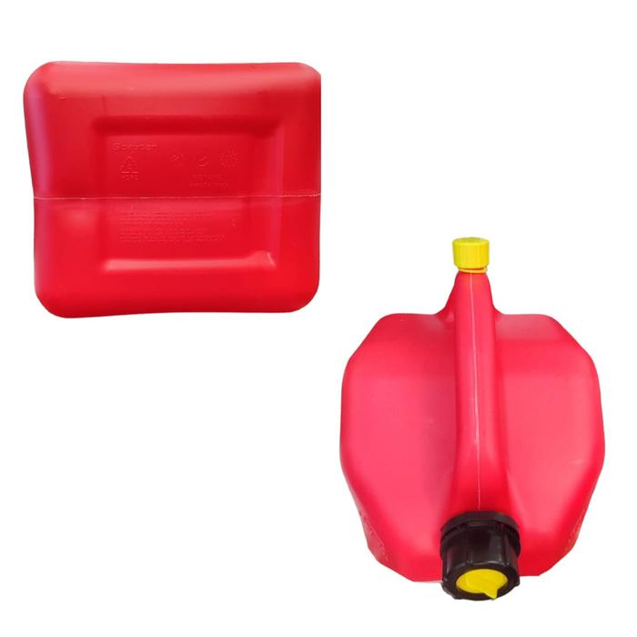 Garrafón de Bidón para Gasolina MXPTF-002-2 2 Pzas 20L Diámetro 5cm Polietileno Tapa de Rosca Protección contra niños Rojo, FuelUltra