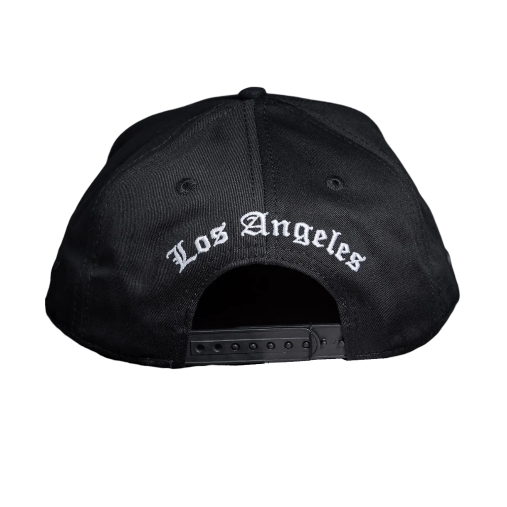 Gorra Cash Only Los Angeles snapback negra unisex LA-03