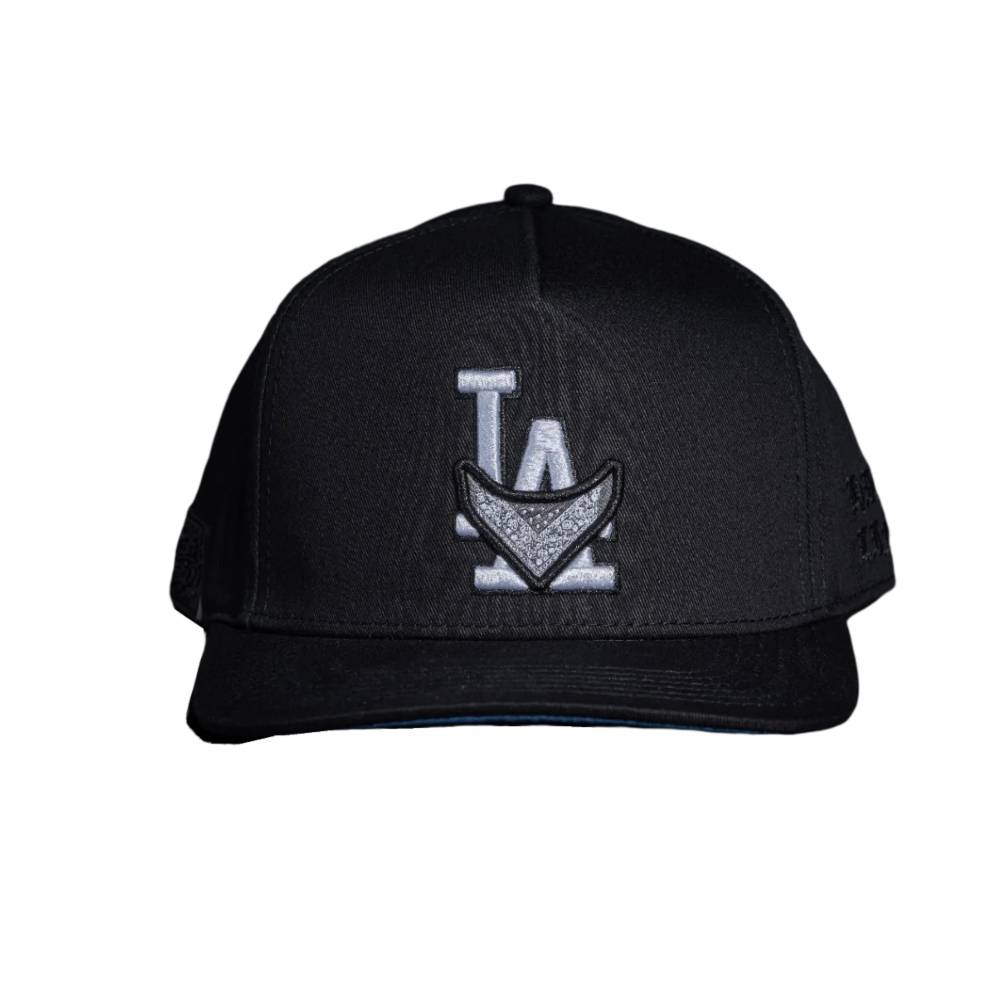 Gorra Cash Only Los Angeles snapback negra unisex LA-03