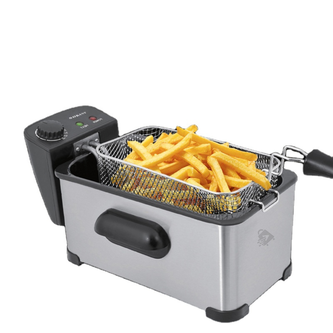 Freidora de Aceite Eléctrica 3.5L.