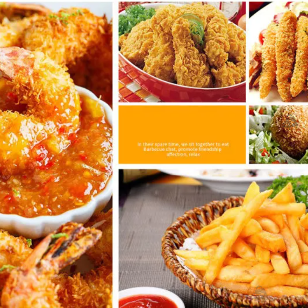 Freidora de Aceite Eléctrica 3.5L.