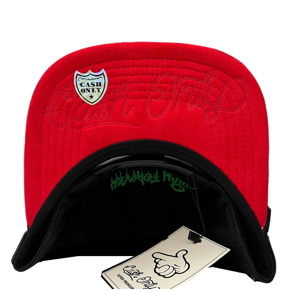 Gorra Cash Only snapback Rich Forever negra unisex cash-03
