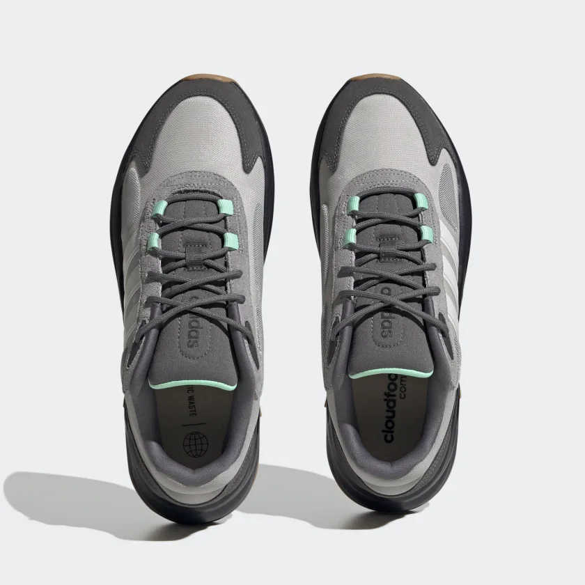 Tenis Adidas Ozelle Gris Blanco de Caballero Original