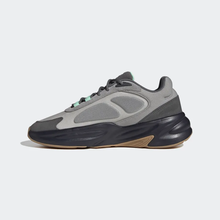 Tenis Adidas Ozelle Gris Blanco de Caballero Original