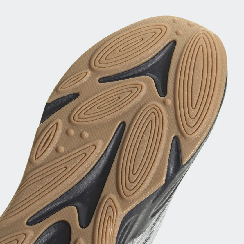 Tenis Adidas Ozelle Gris Blanco de Caballero Original