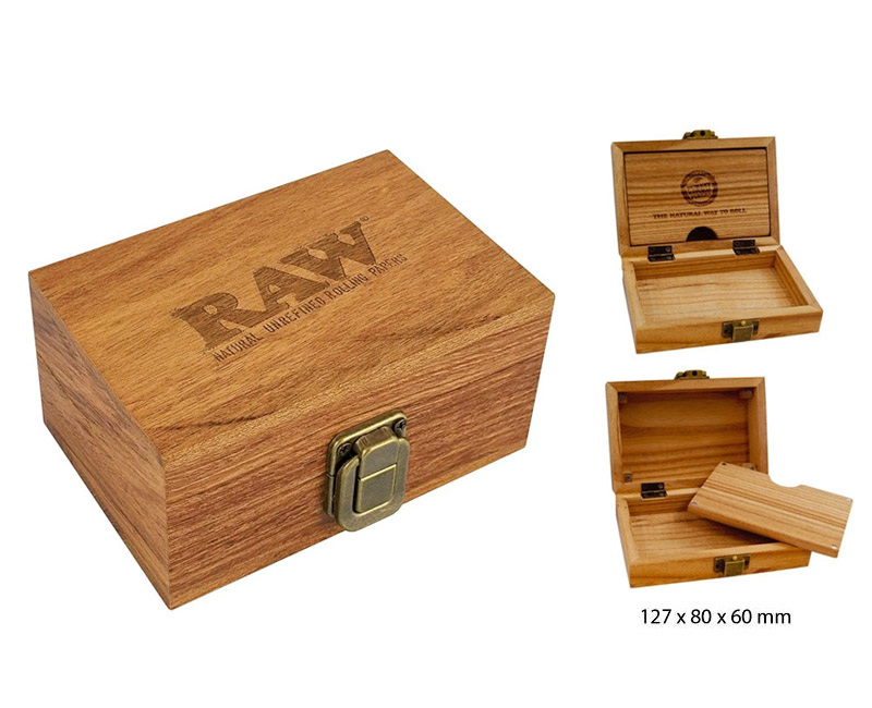 RAW Box Wood - Caja de madera RAW.