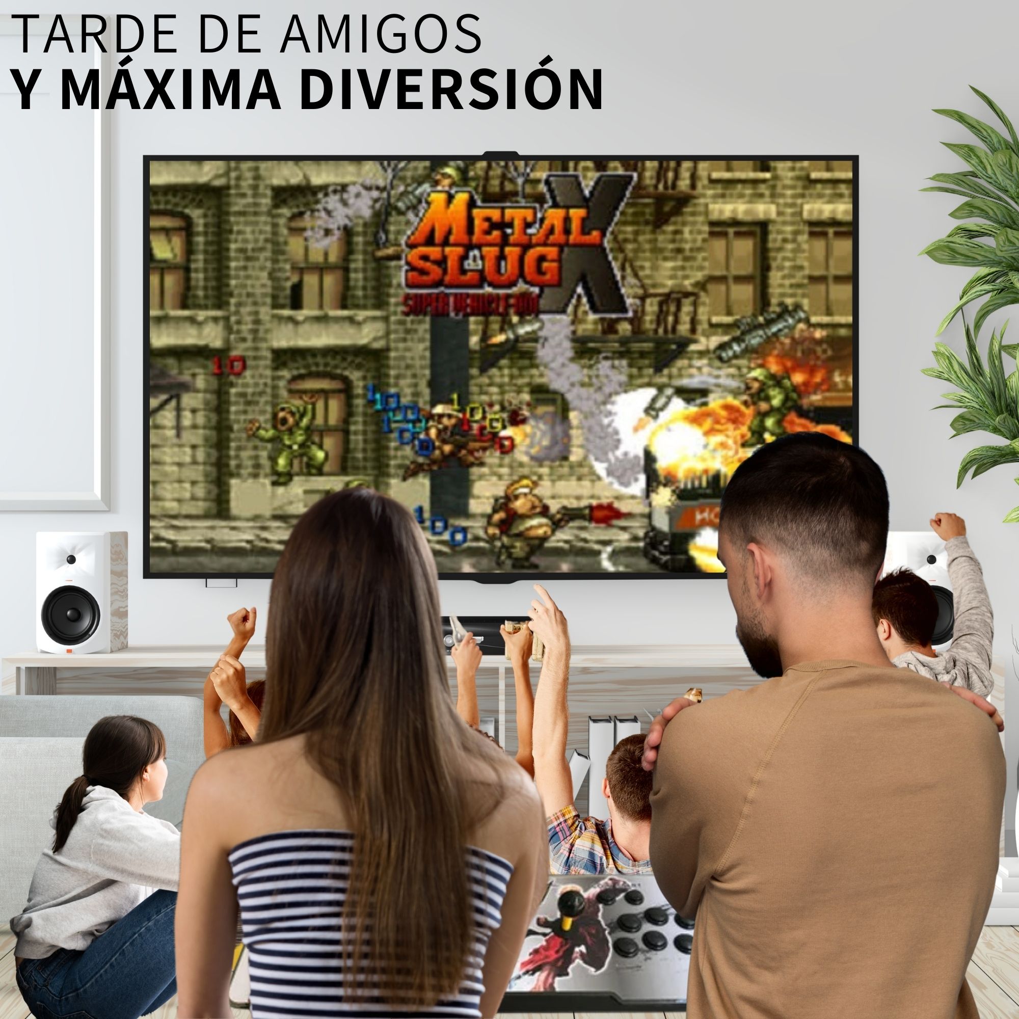 Arcade Pandora Xi Plus 3303 Juegos Consola Tablero Retro Combate