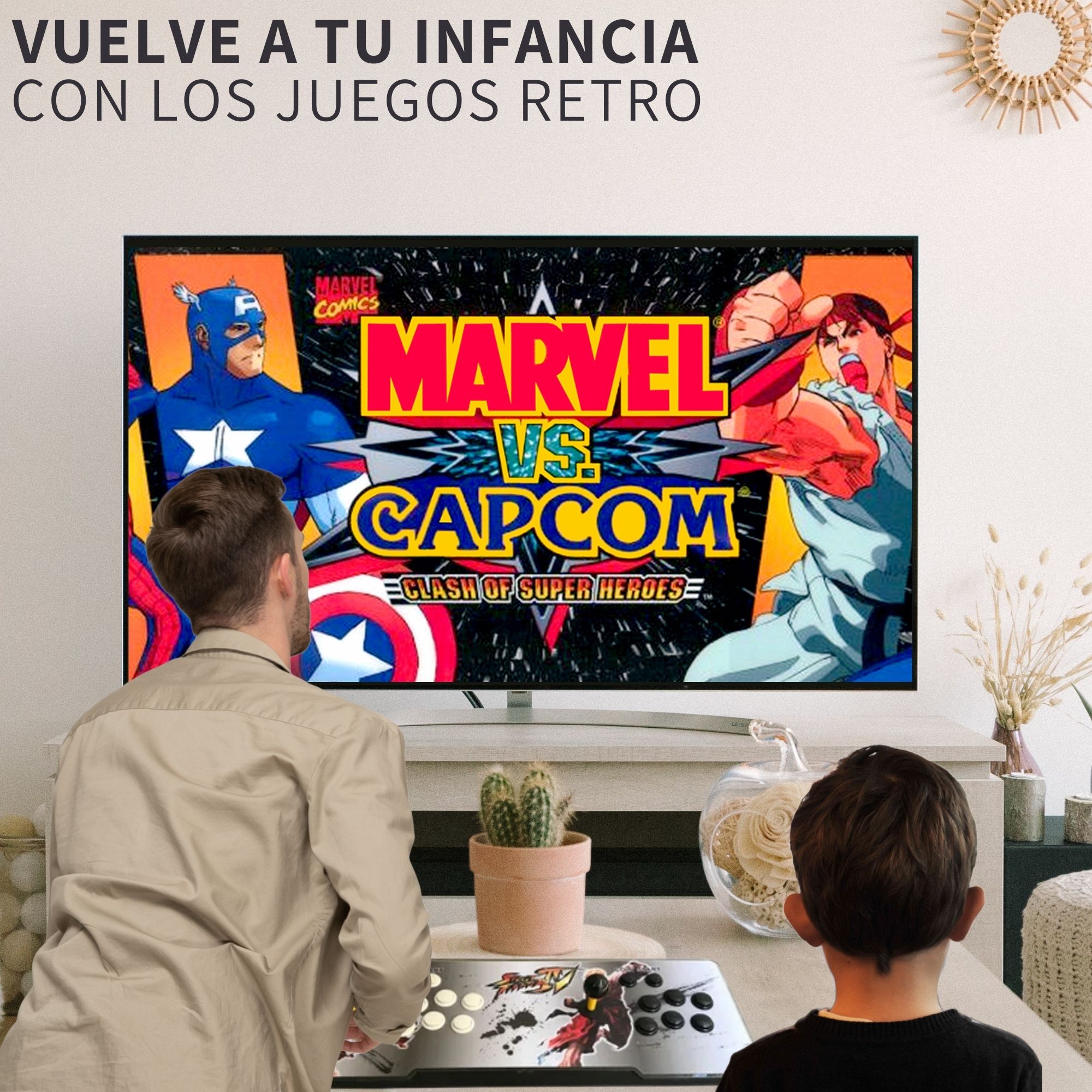 Arcade Pandora Xi Plus 3303 Juegos Consola Tablero Retro Combate