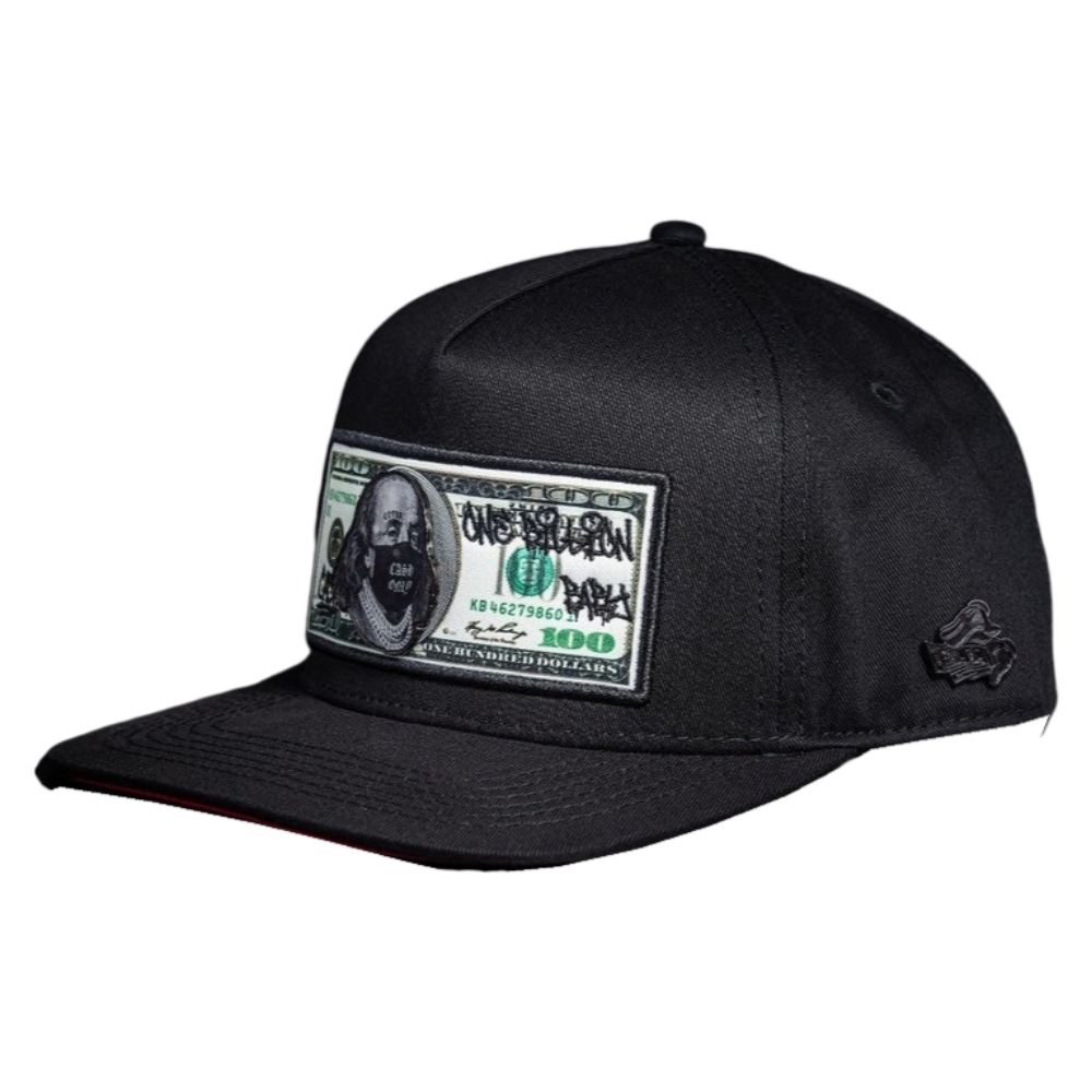 Gorra Cash Only Snapback Dollar Franklin Negro-Unisex DOLLAR-02