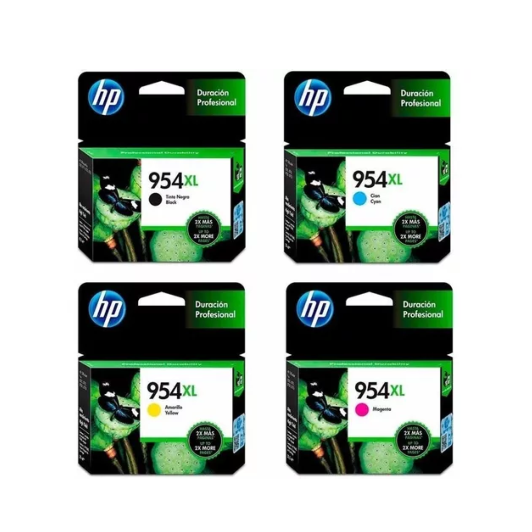 Combo Cartuchos De Tinta Hp 954xl (4 Colores)