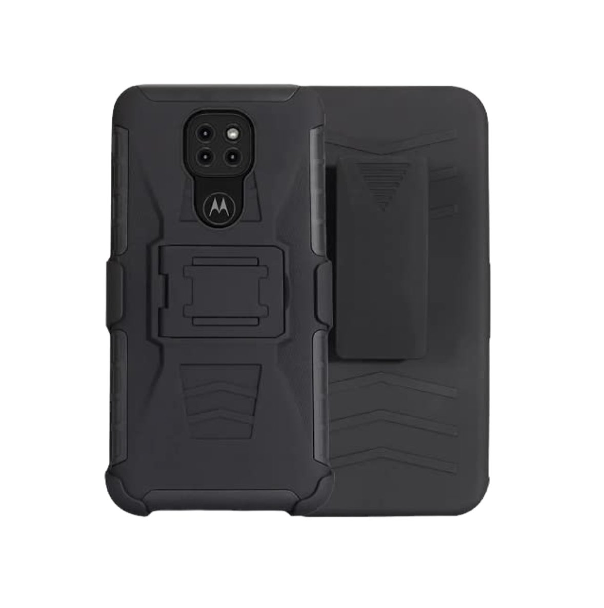 Funda Protector Uso Rudo con Clip más Mica de Cristal Gratis para