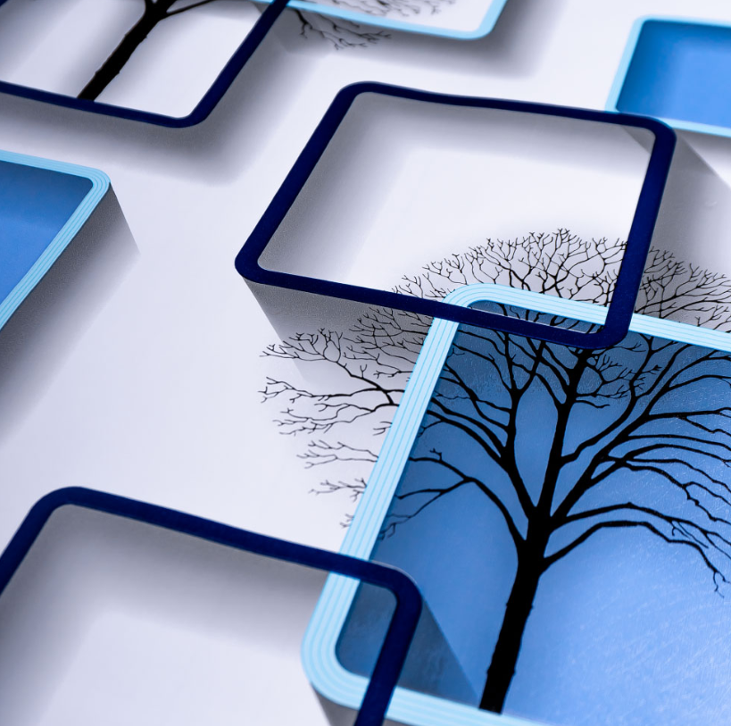 Rollo Papel Tapiz Vinil Adherible para pared azul