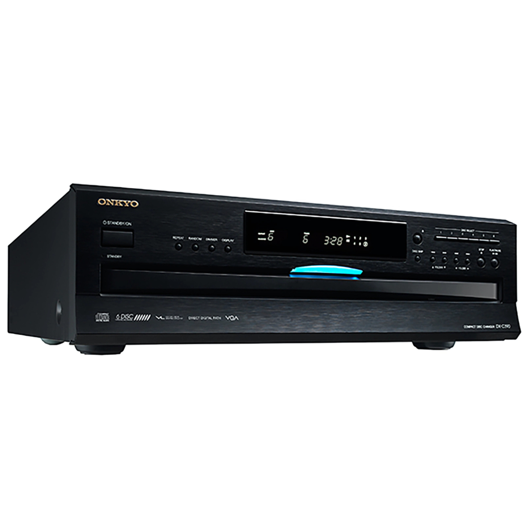 ONKYO DX-C390 Reproductor de CD Charola 6 DISCOS 