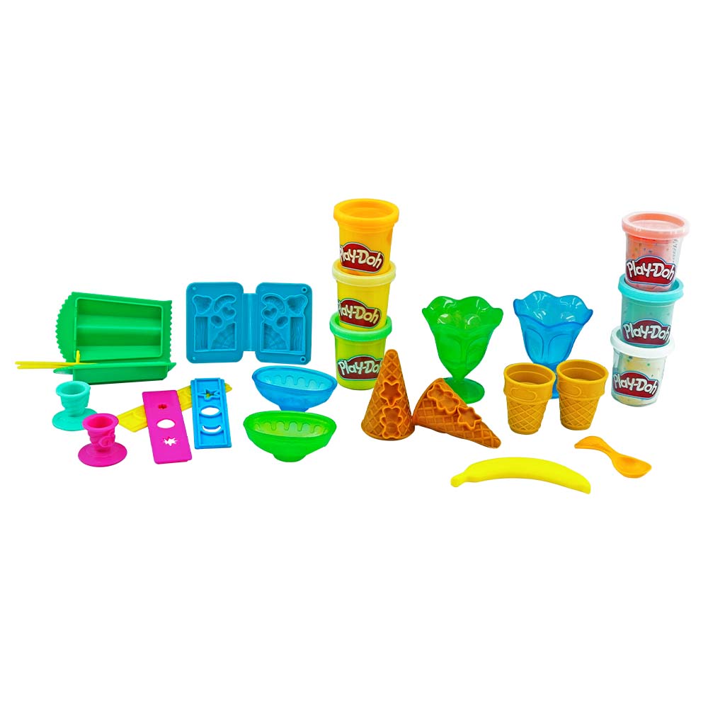 Kit Fiesta de Helados Divertidos Hasbro E2385  Play Doh 