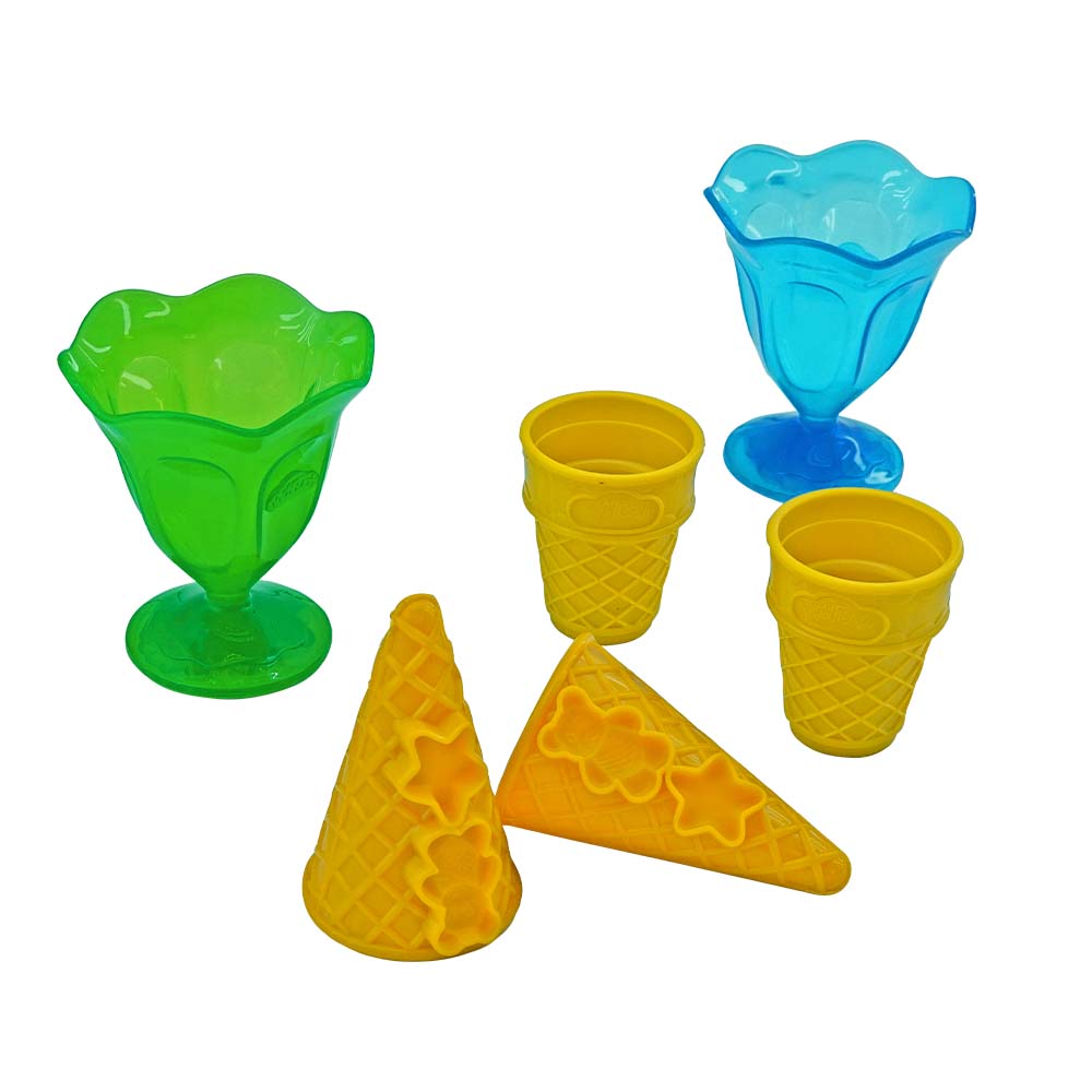 Kit Fiesta de Helados Divertidos Hasbro E2385  Play Doh 