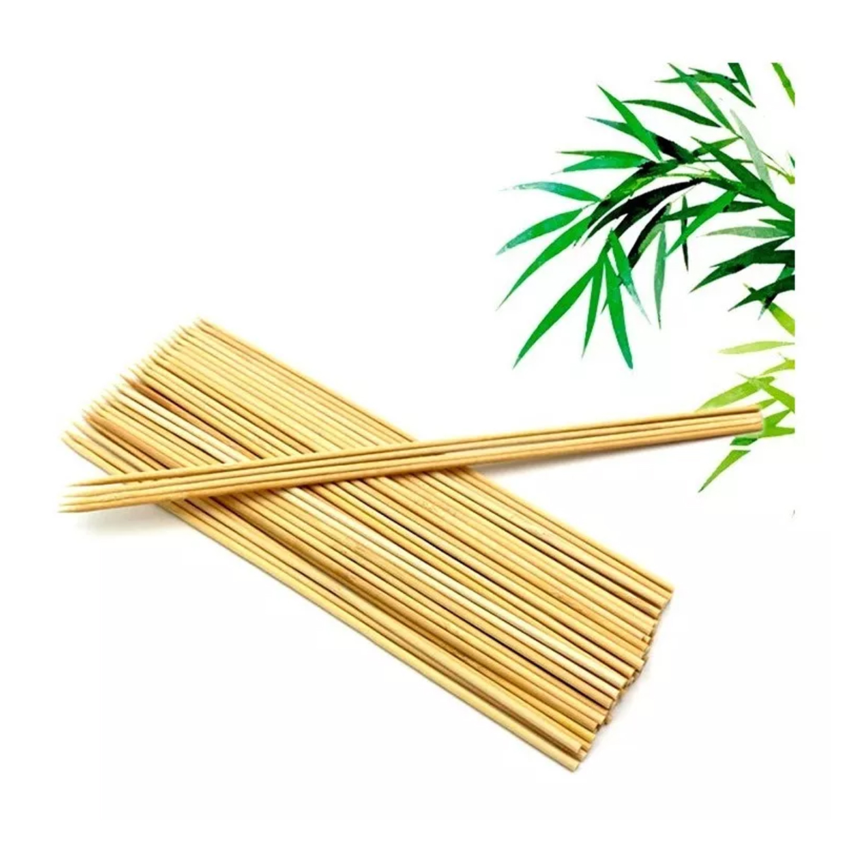 Palillos De Bambu Para Brochetas 19 cm 450pz
