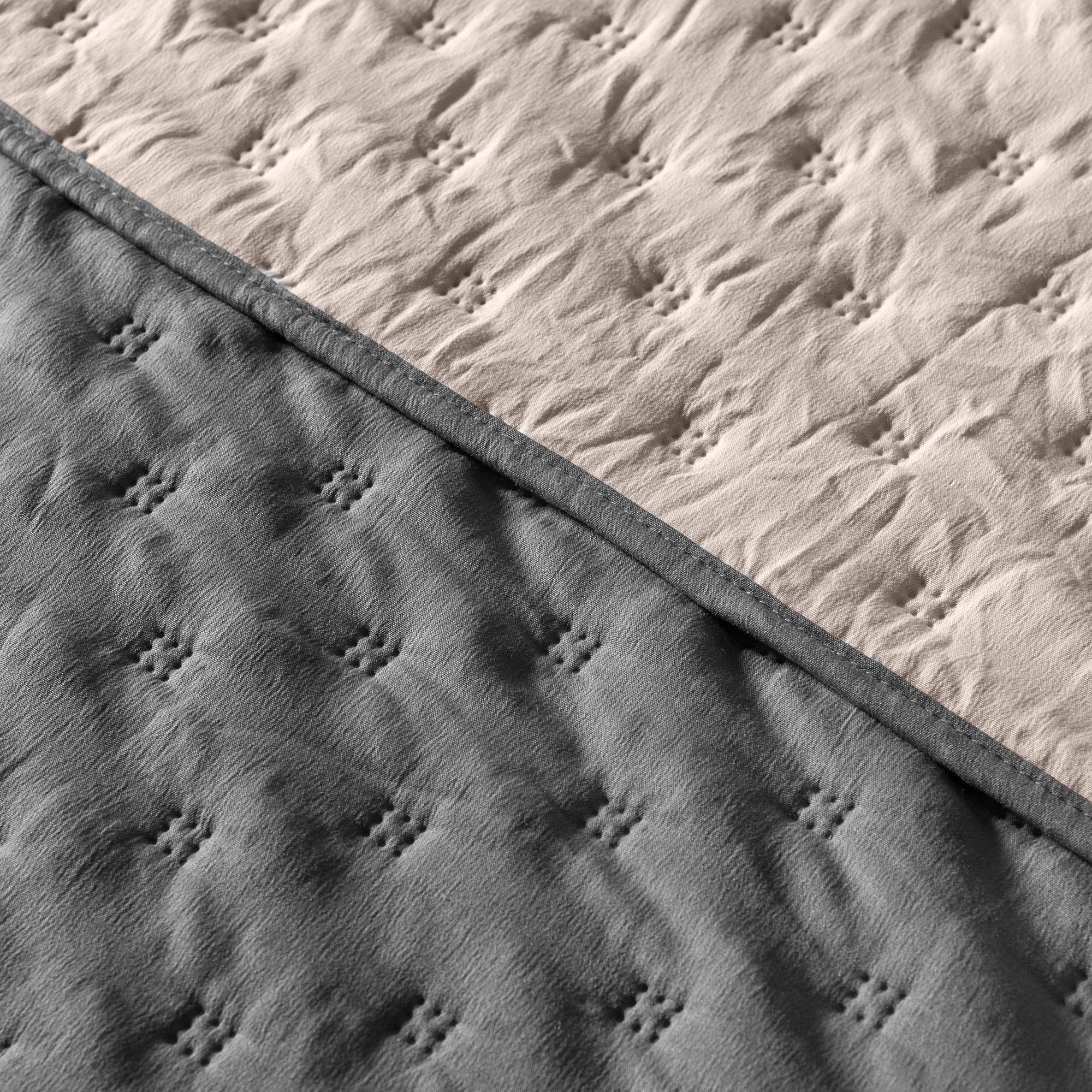 Edredón Novo Gris Matrimonial- Vianney