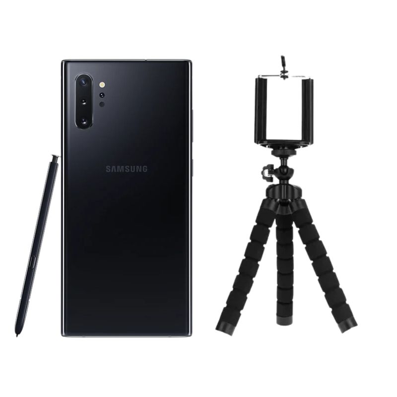 Galaxy Note 10 Plus 256GB Negro Snapdragon Desbloqueado + Trípode