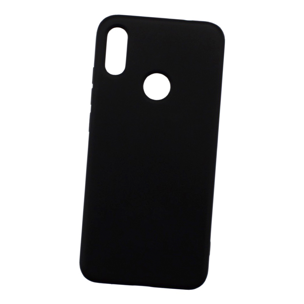 KIT Funda + Mica 9D para XIAOMI Redmi NOTE 7 | NOTE 7 PRO Diseño Silicon Liso Color Negro