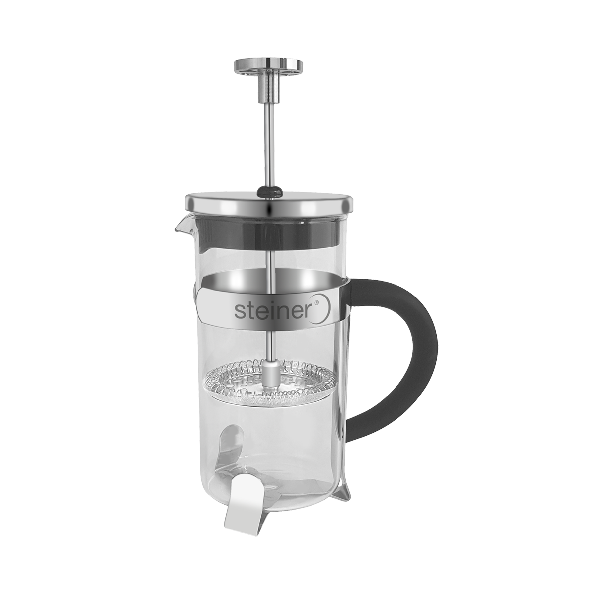 Prensa Francesa Steiner De Vidrio Para Café 355 Ml