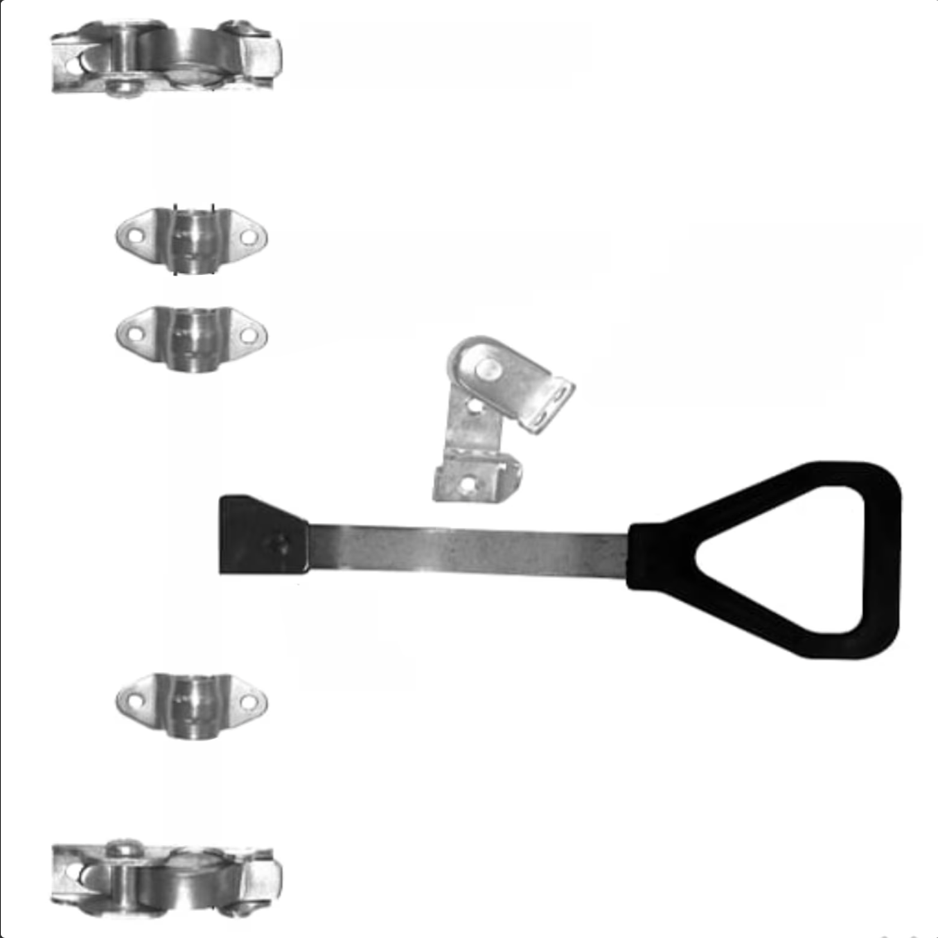 Cerrojo Herraje Caja Seca Camión De 3/4 Galvanizado