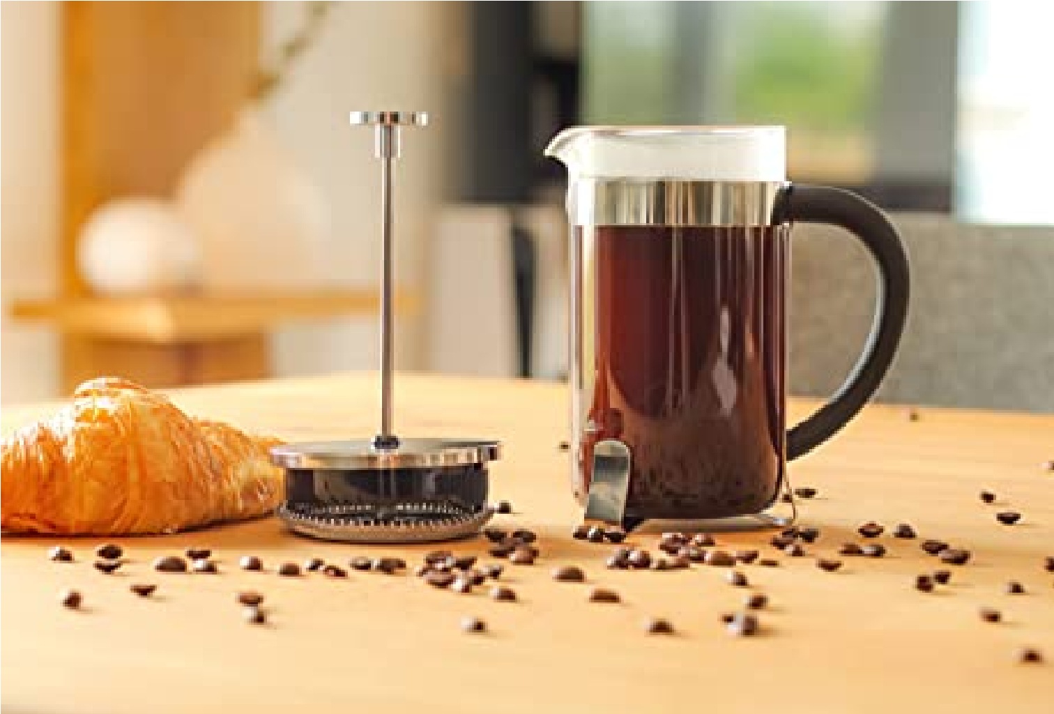 Prensa Francesa Steiner De Vidrio Para Café 355 Ml