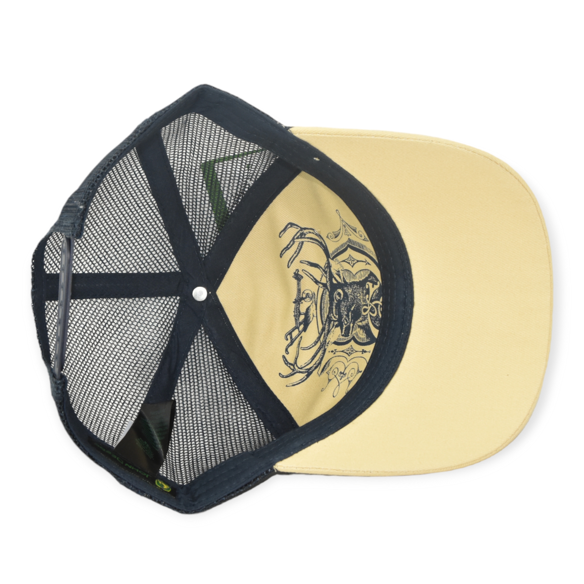 Gorra John Deere Twill Mesh Trucker.