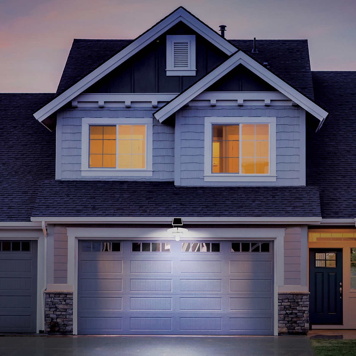 Lampara Solar Con Movimiento De Sensor Sunforce Led 82181