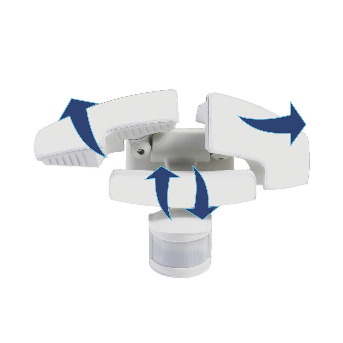 Lampara Solar Con Movimiento De Sensor Sunforce Led 82181