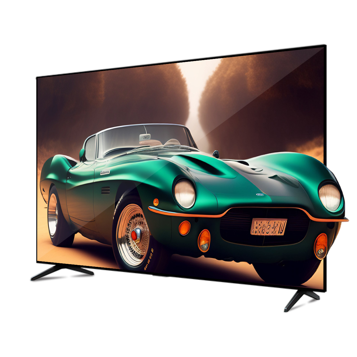 Pantalla TCL Class 5-Series 50Pulg UHD 4K QLED Smart TV Roku 60HZ Plana Black 50S555