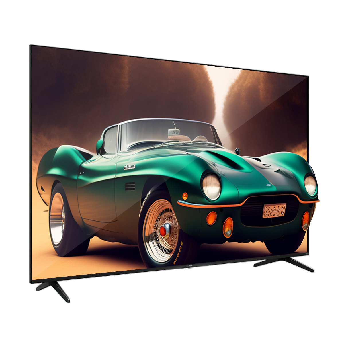 Pantalla TCL Class 5-Series 50Pulg UHD 4K QLED Smart TV Roku 60HZ Plana Black 50S555