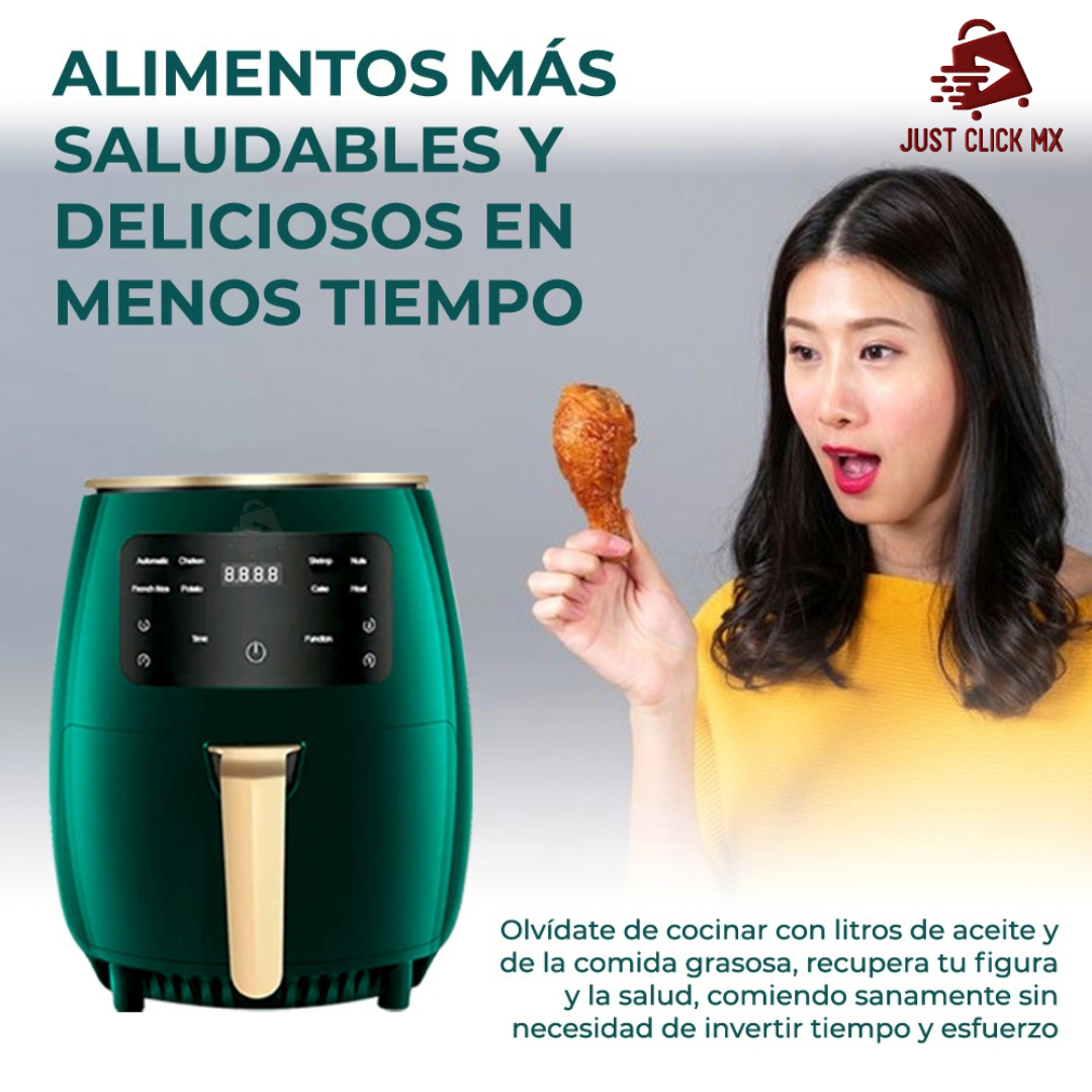 Freidora de Aire Multifuncional de 4.5L Saludable Elegante 
