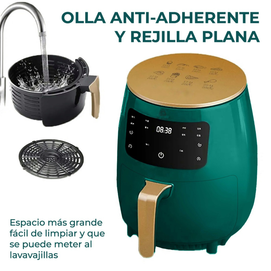 Freidora de Aire Multifuncional de 4.5L Saludable Elegante 