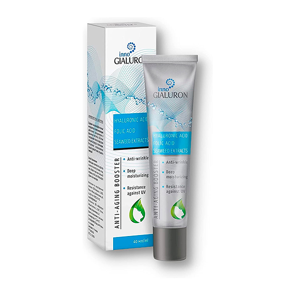 Crema Facial Antiarrugas Inno Gialuron Suero Antiedad Hidratante Acido Hialuronico 40 ML