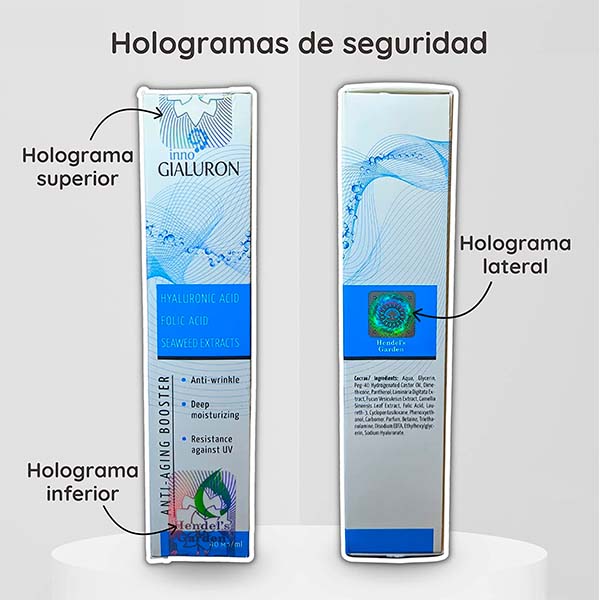 Crema Facial Antiarrugas Inno Gialuron Suero Antiedad Hidratante Acido Hialuronico 40 ML