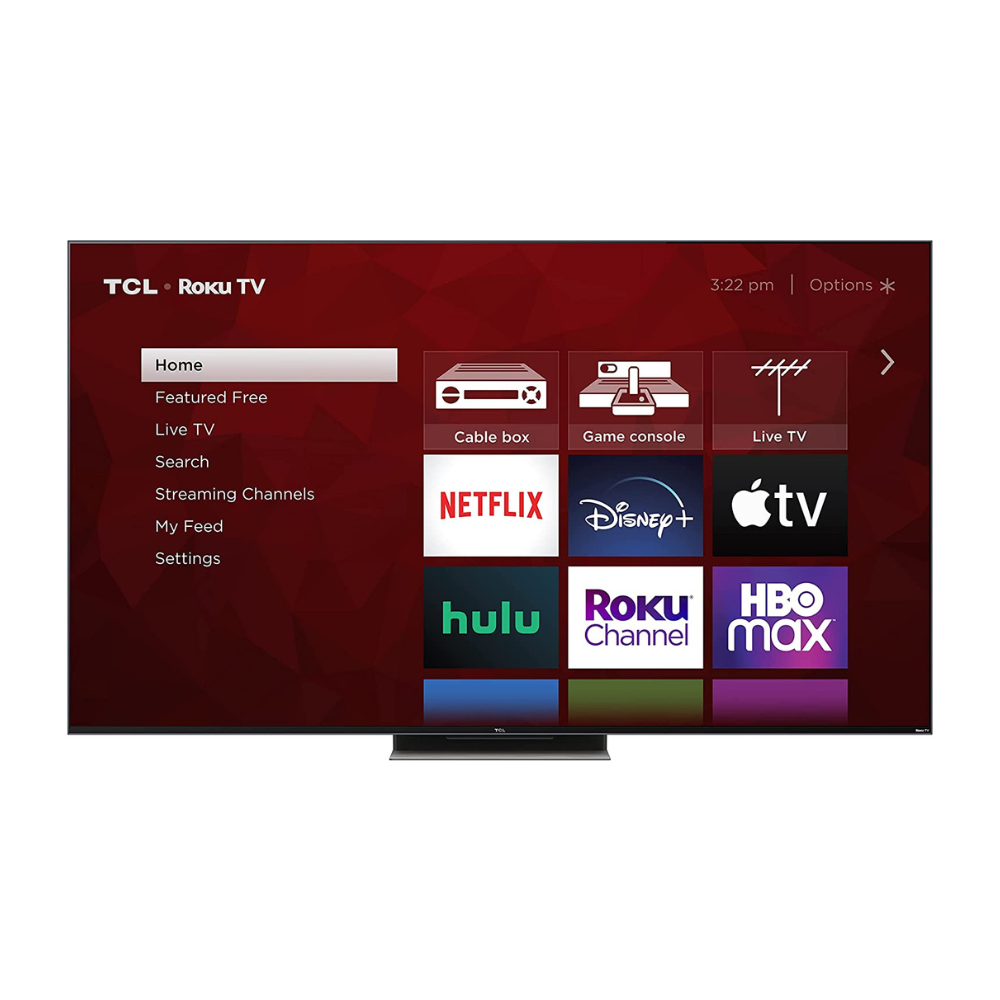 Televisión Smart TCL 55 55R655 4K UHD QLED Dolby Vision Roku Comando de Voz