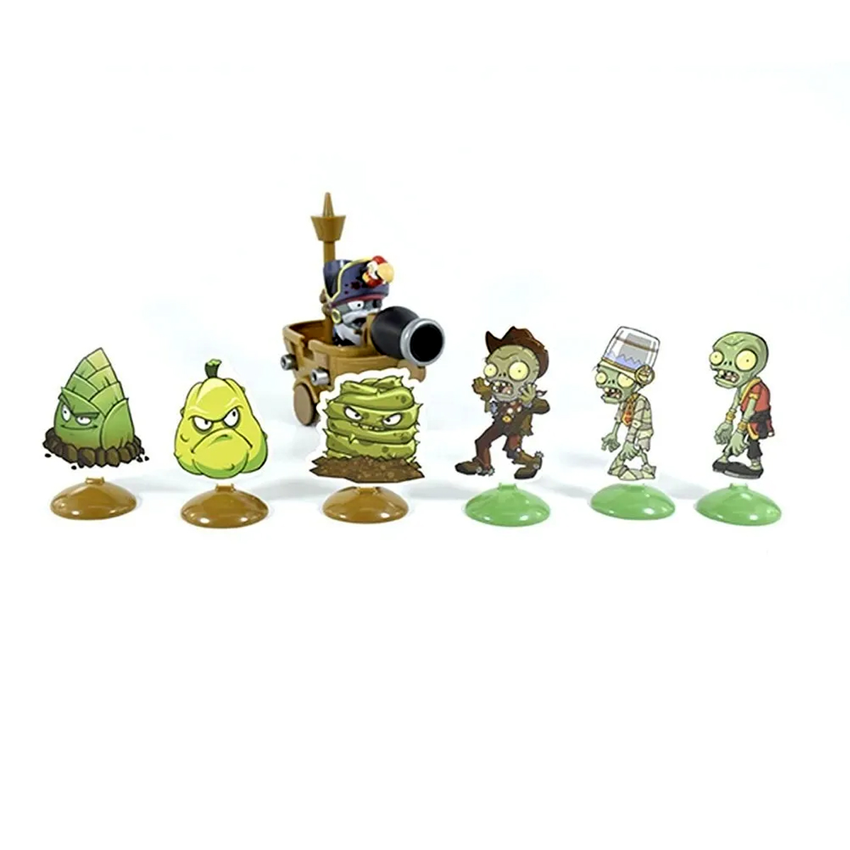 Plantas Vs Zombies Barco Pirata de Colección Muñeco Infantil.