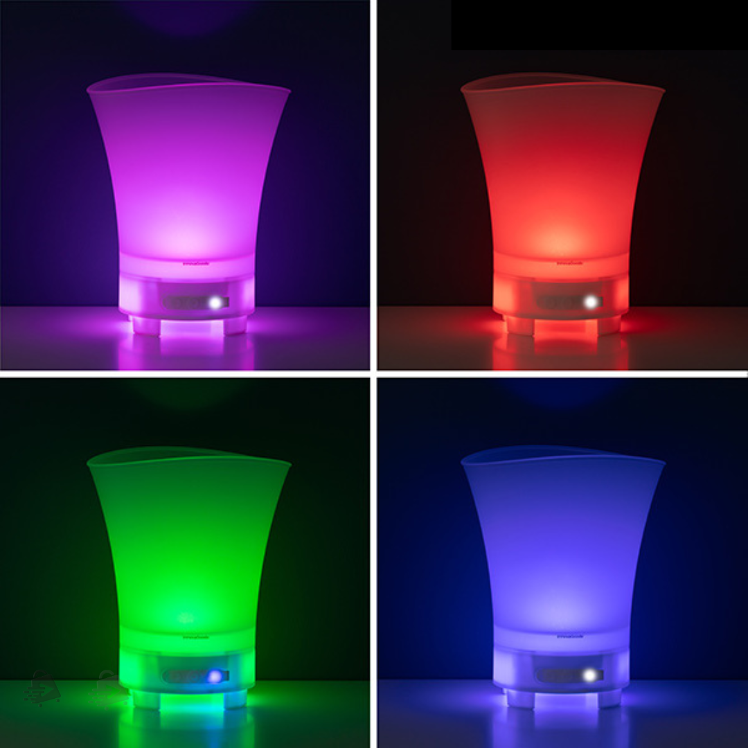 Hielera con Bocina Bluetooth Y Luz Led Recargable